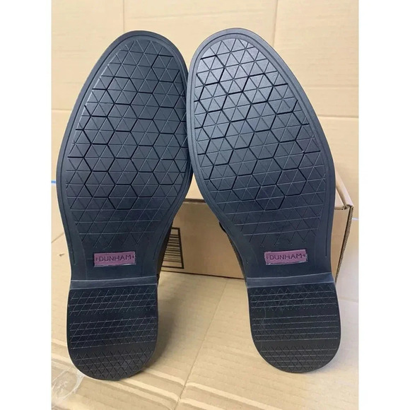 975. NEW! Dunham Dress Shoes BLACK-US-13D Mens main image 4